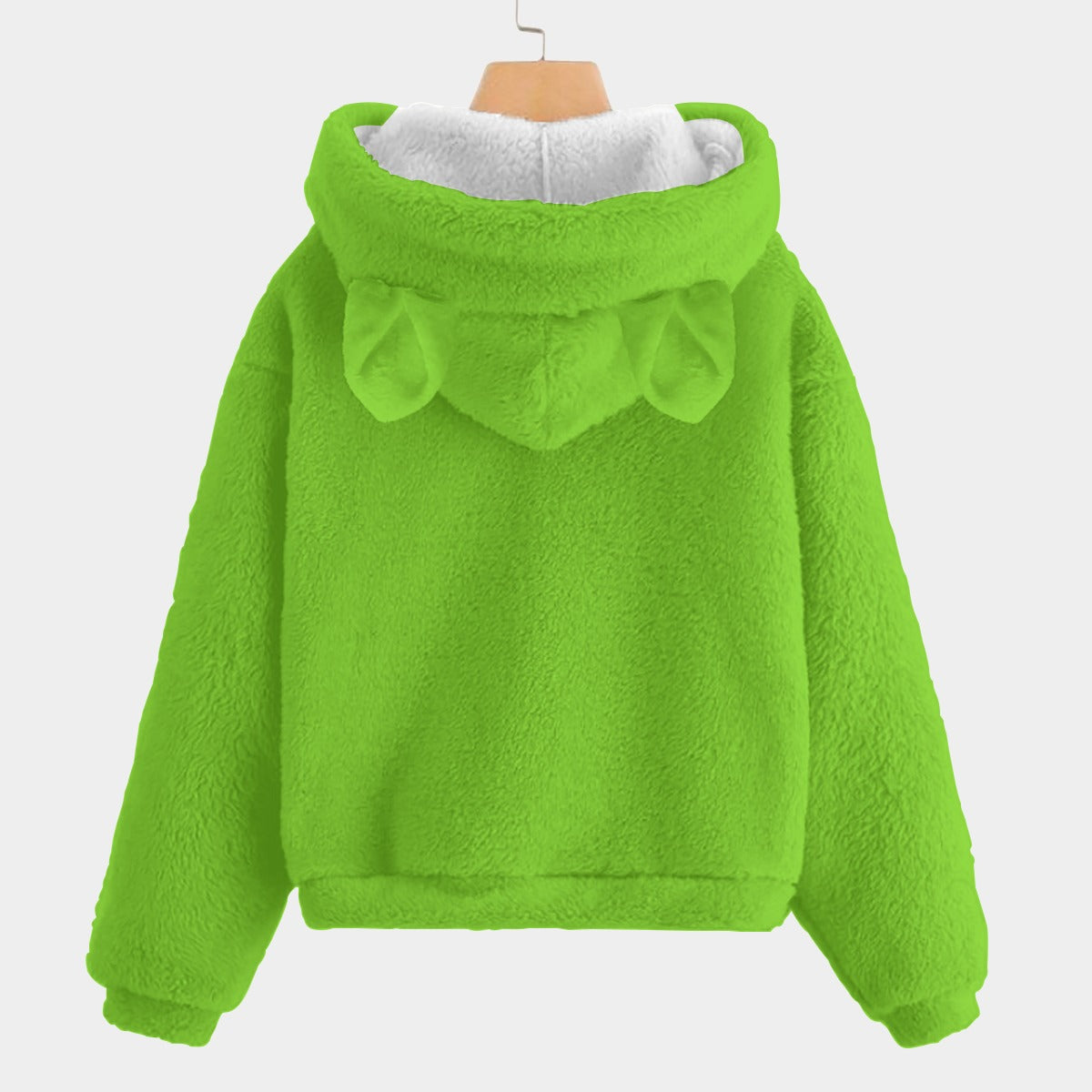 HALLOWEEN Labubu Kid’s Borg Fleece Sweatshirt With Ear