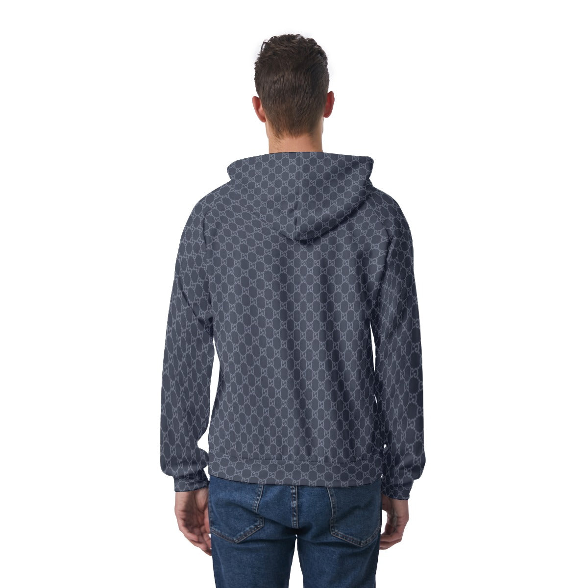 KSC's Exclusive Men's Blue Raglan Pullover Hoodie
