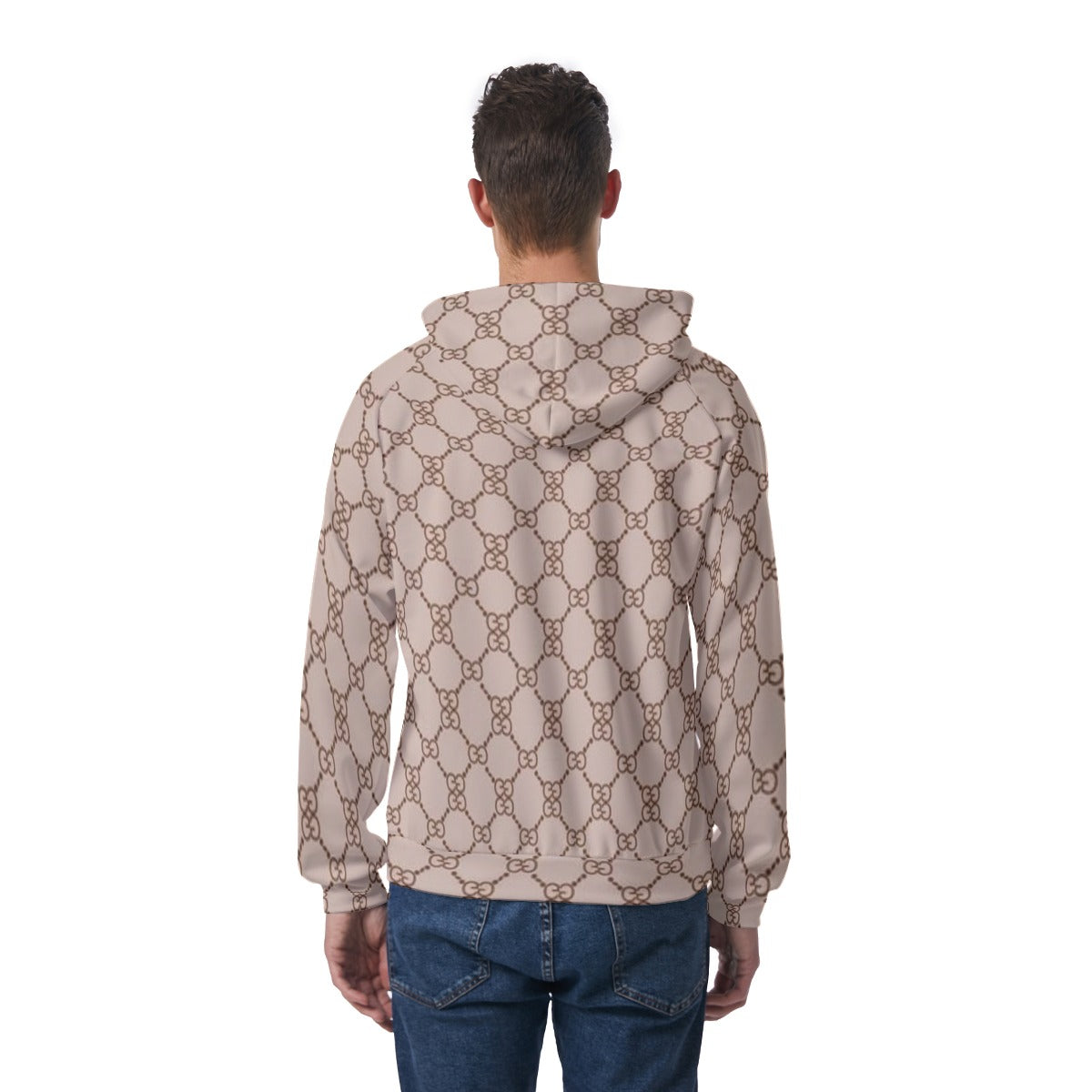 KSC's Exclusive Men's Blue Raglan Pullover Hoodie