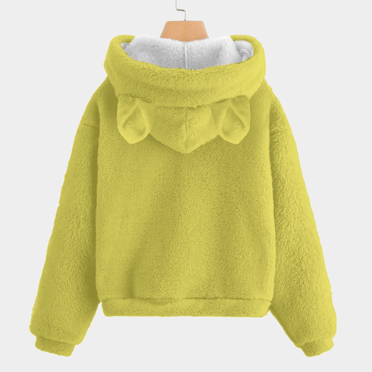 KSC's Fleece Sweatshirt LABUBU Print Kid’s Borg Fleece Sweatshirt With Ears