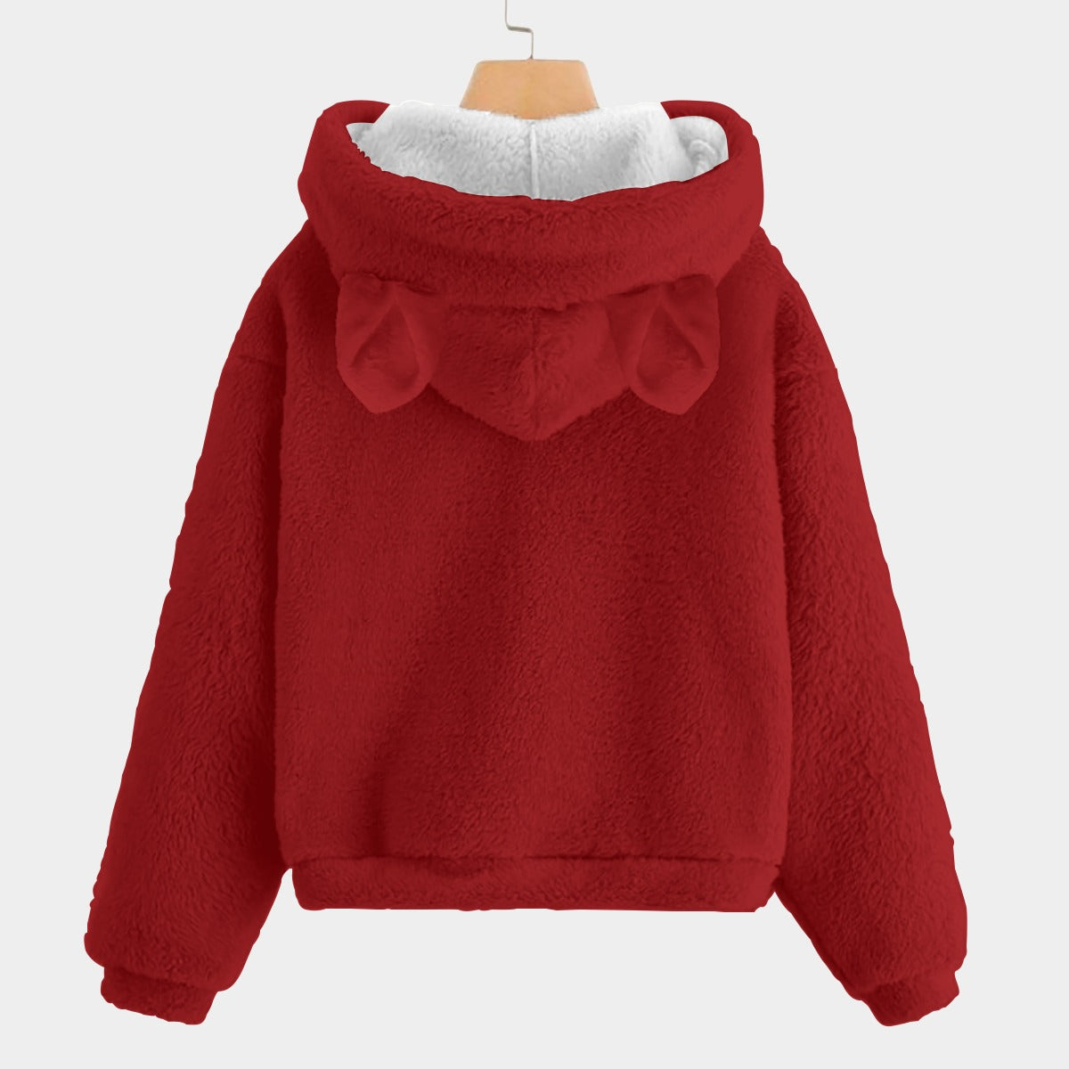 KSC's Exclusive Christmas Labubu Kid’s Borg Fleece Sweatshirt With Ears
