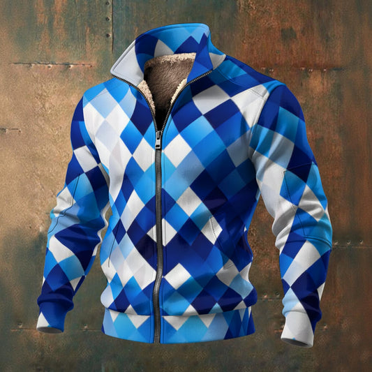 Exclusive Designs Men's Thick Knit Frost Fleece Jacket