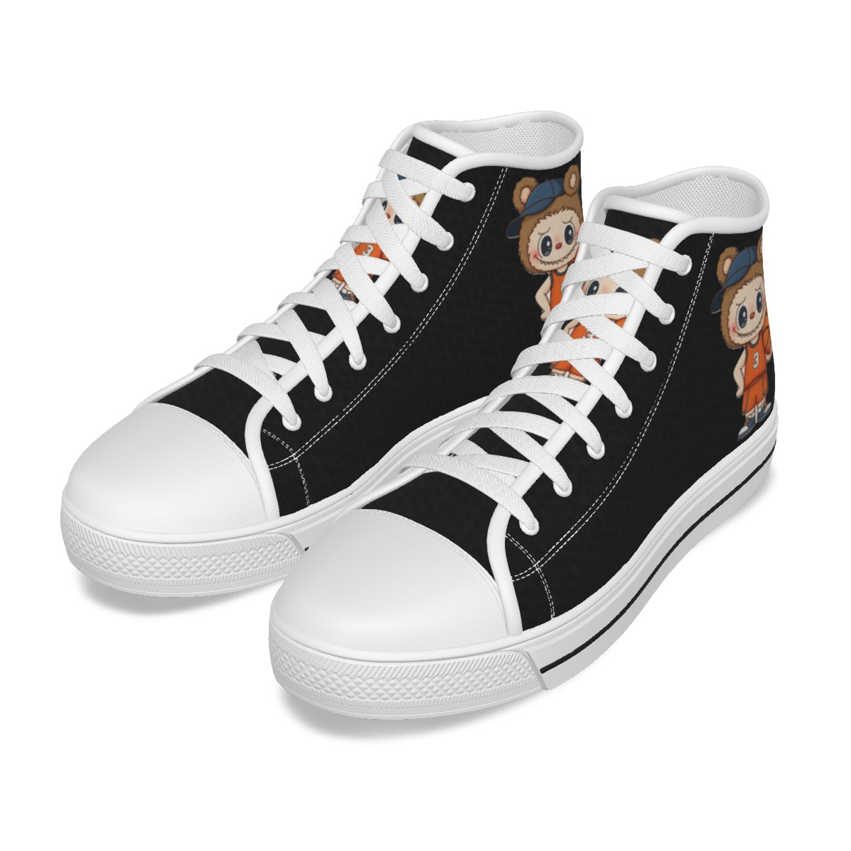 TOP TRENDING KIDS SHOES - LABUBU BASKETBALL - Kid's Canvas Shoes