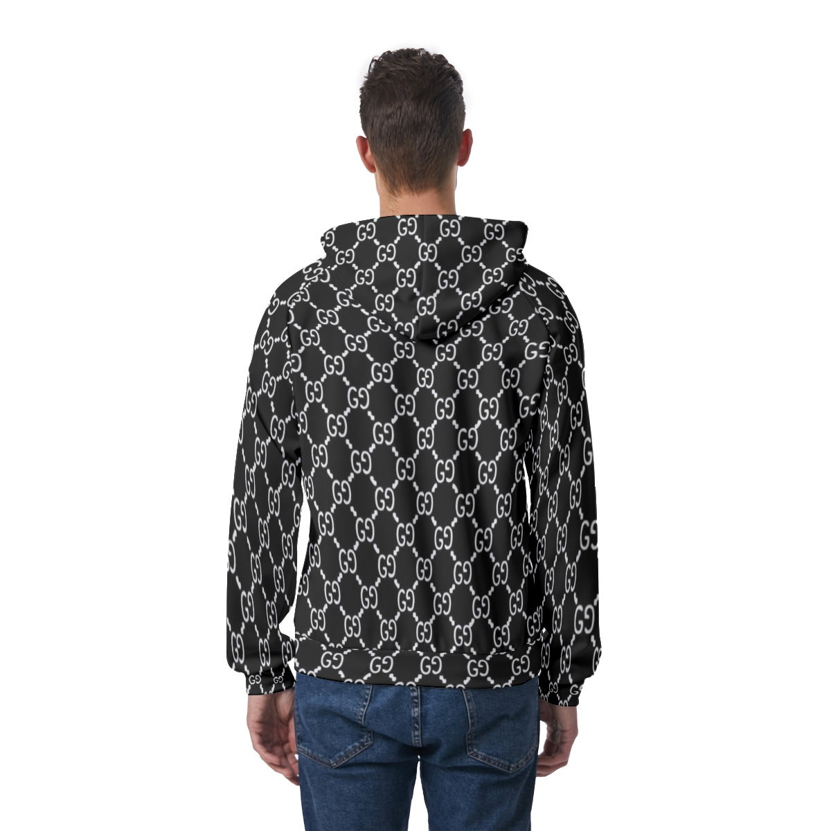 KSC's Exclusive Men's Blue Raglan Pullover Hoodie