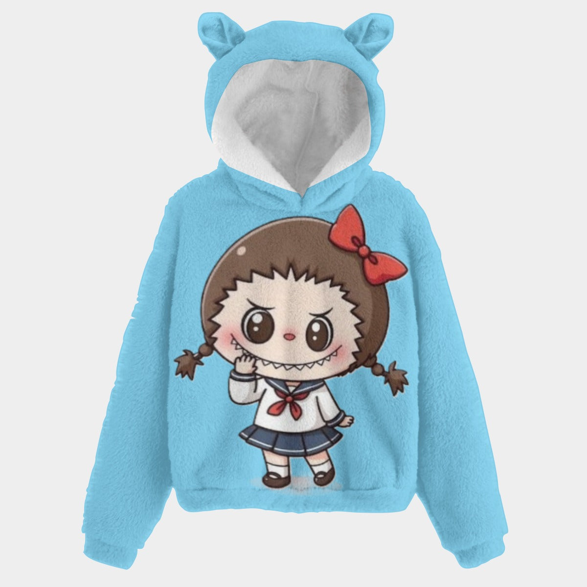 KSC's Limited Edition Labubu Kid’s Borg Fleece Sweatshirt With Ear