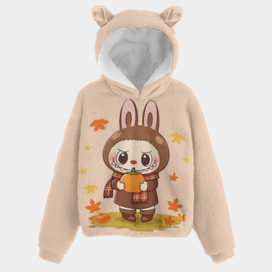 KSC's Limited Edition Labubu Kid’s Borg Fleece Sweatshirt With Ears