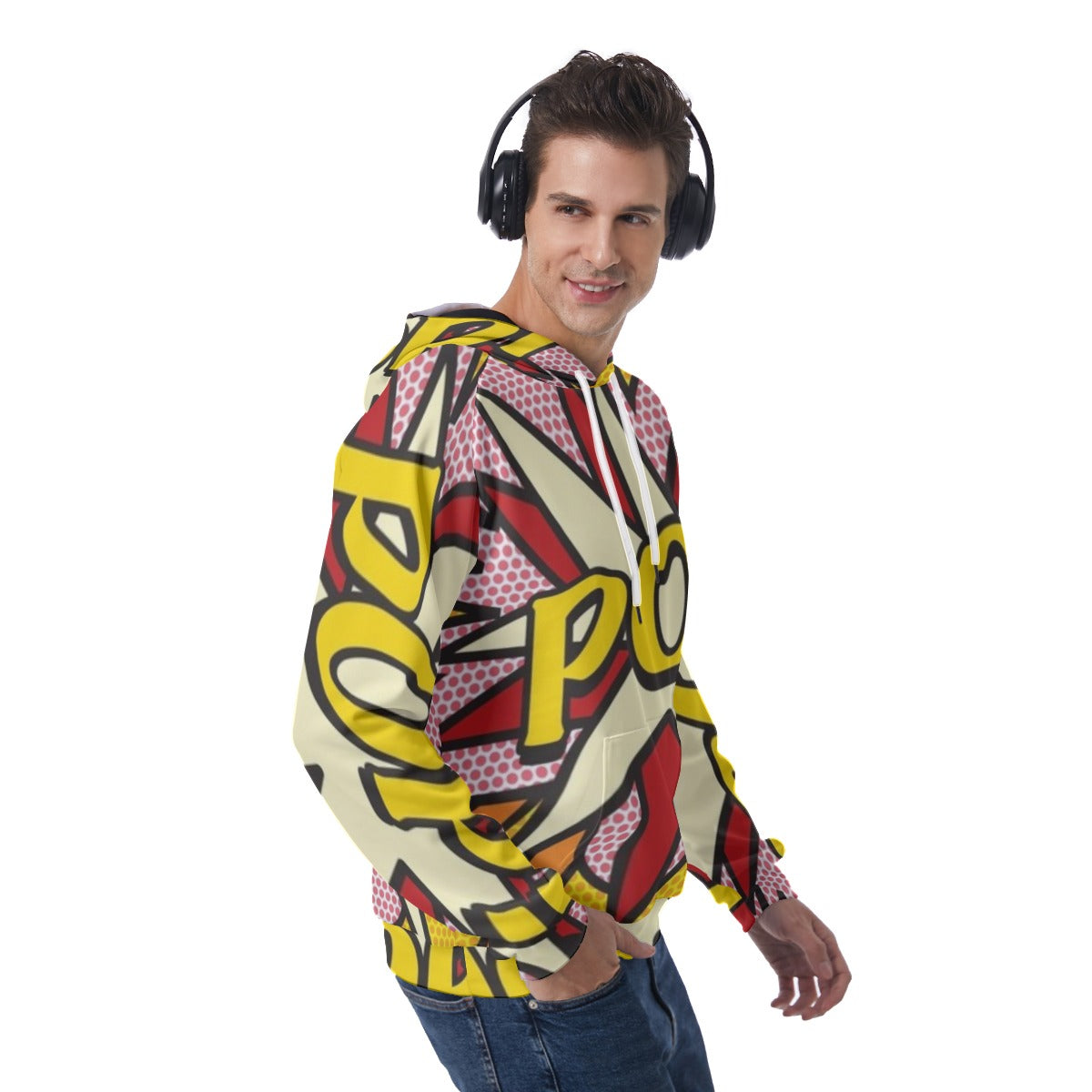 KSC's Exclusive Men's "POP!" Raglan Pullover Hoodie