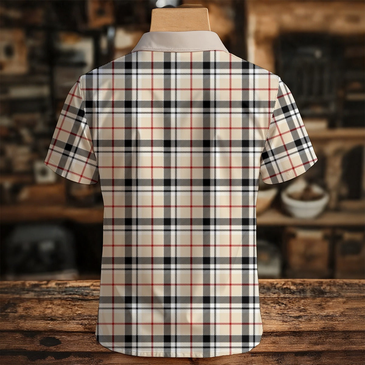 KSC's Exclusive Design Men's Henley POLO Shirt