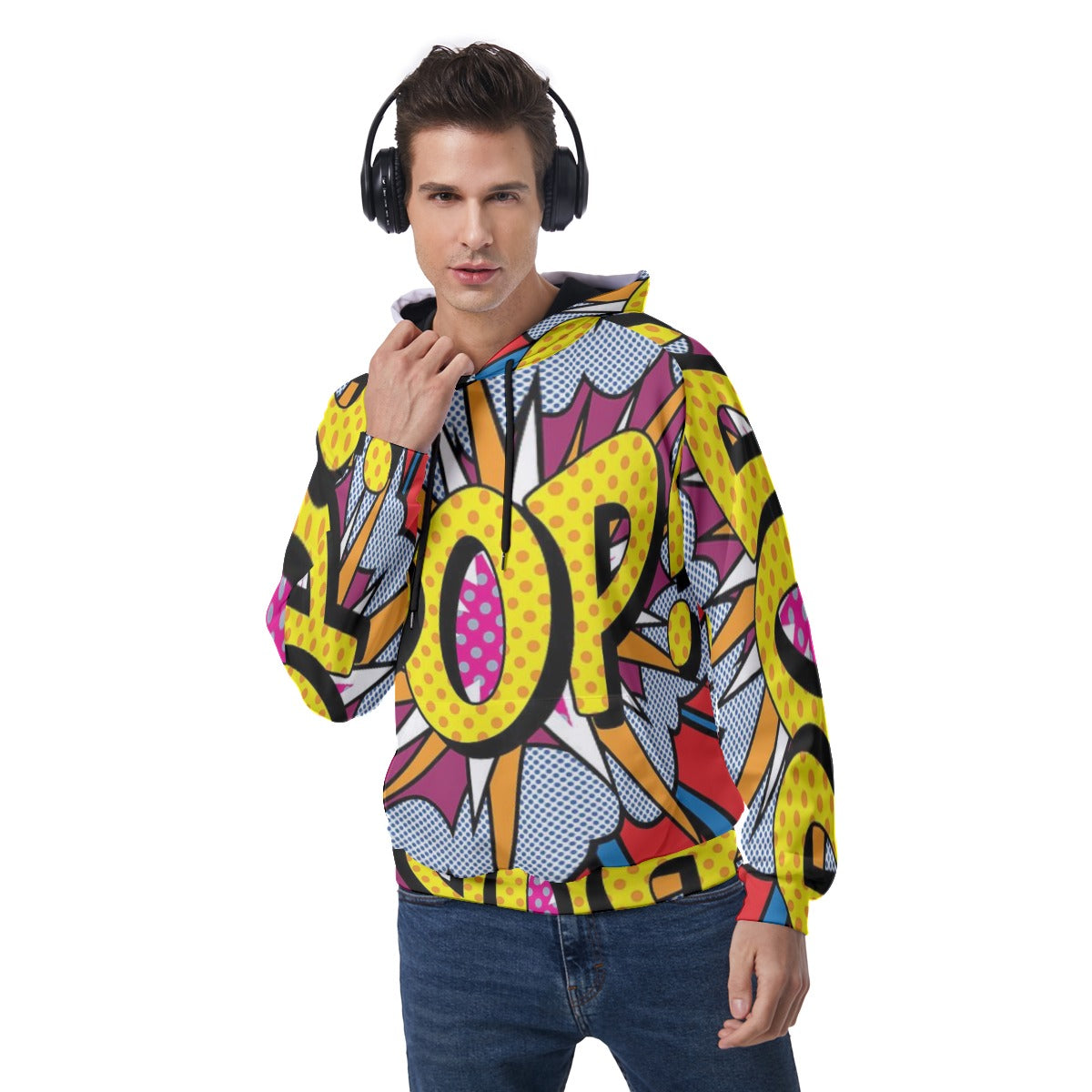 KSC's Exclusive Men's Blue Raglan Pullover Hoodie