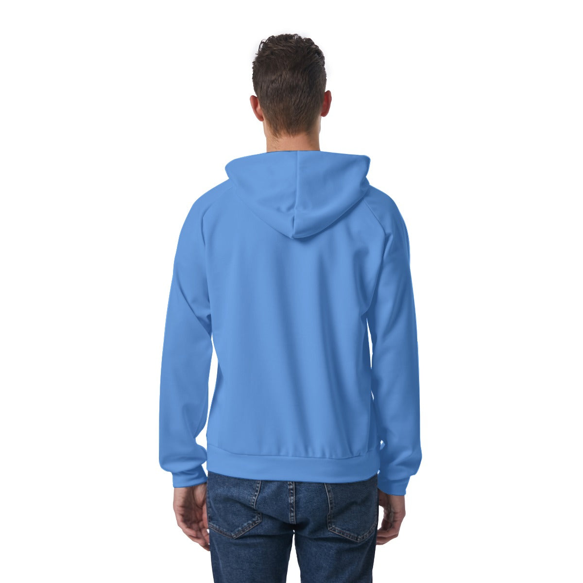 KSC's Exclusive Men's Blue SUPER DAD Raglan Pullover Hoodie