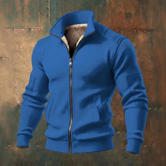 Exclusive Designs Men's Thick Knit Frost Fleece Jacket