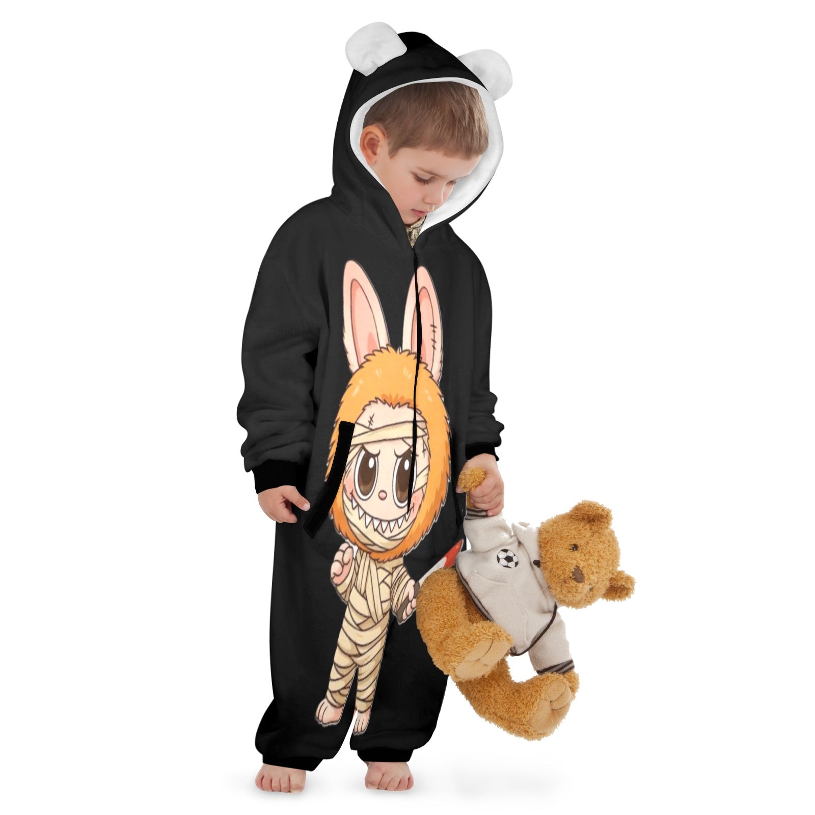 KSC's Halloween Exclusive Little Kid Unisex Onesie Labubu Mummy Chucky