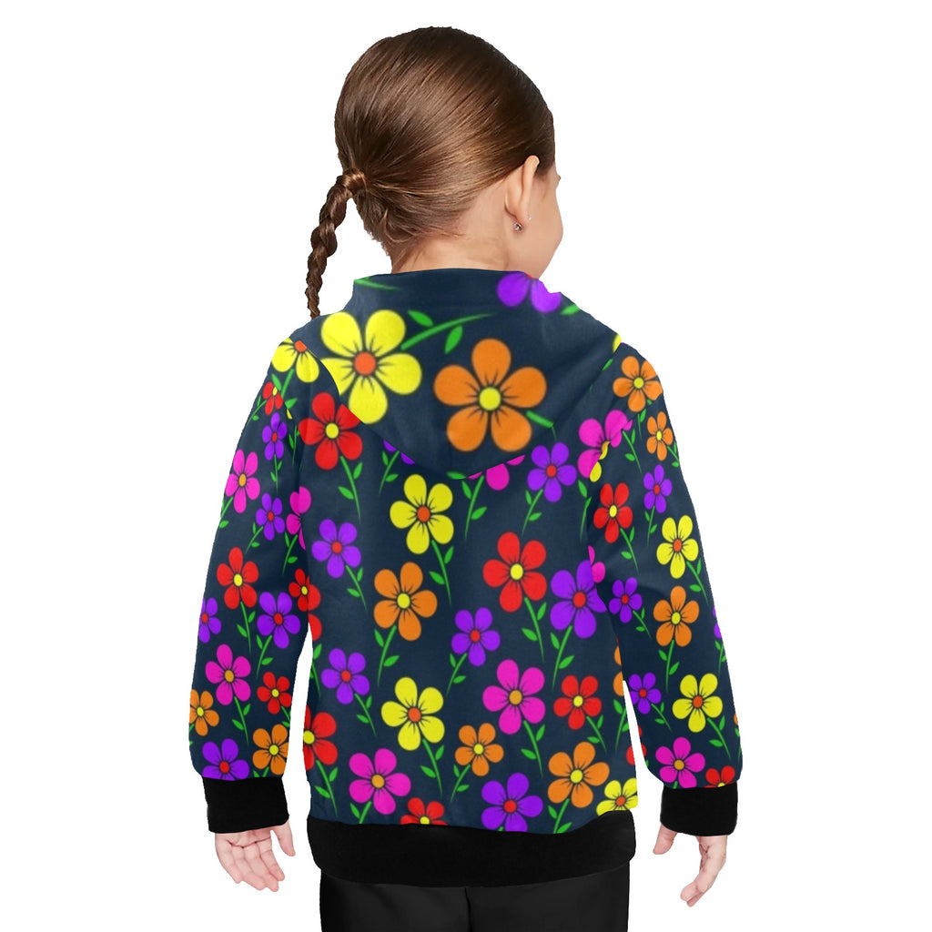 KSC's Little Girls' Labubu Designs Long Sleeve Hoodies
