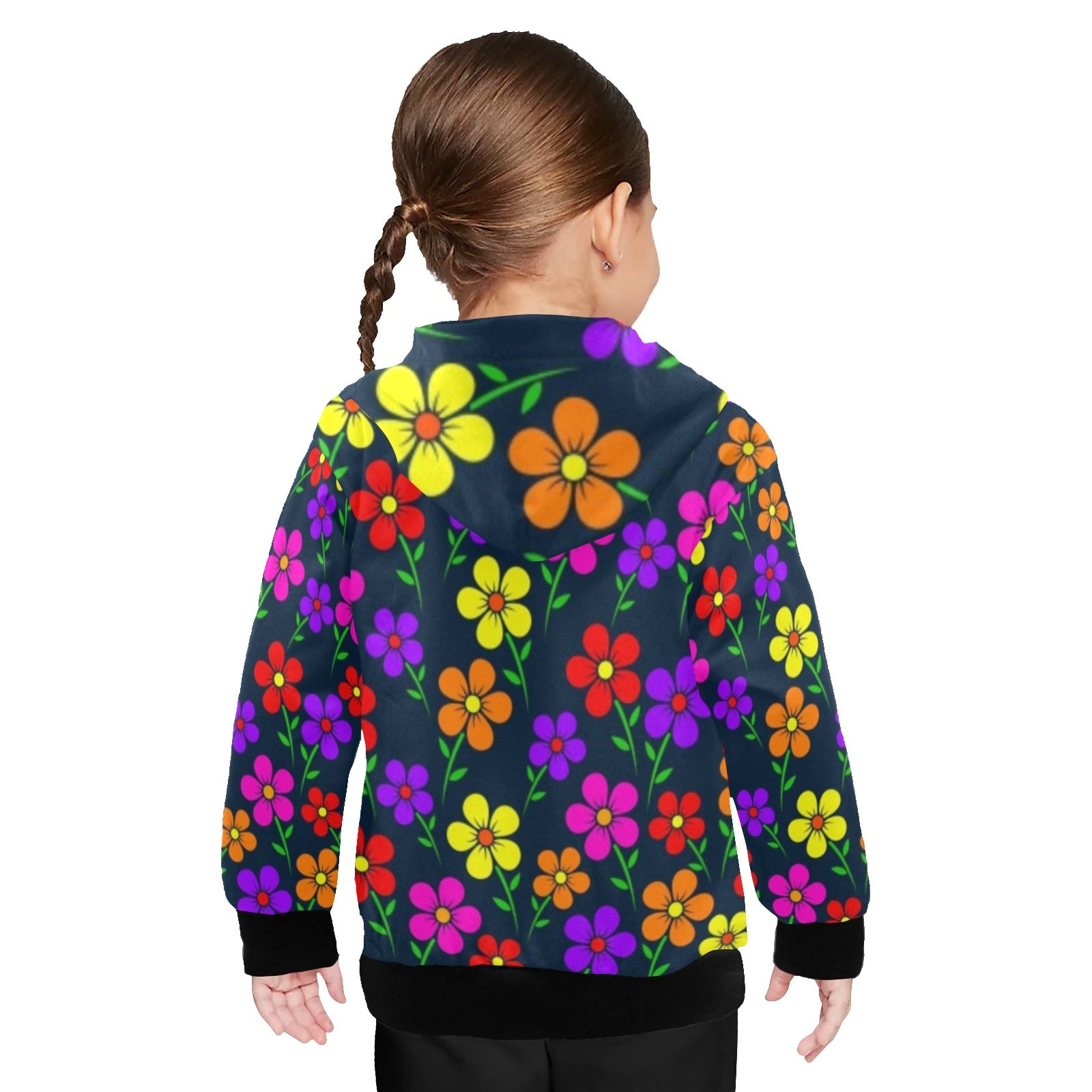 KSC's Little Girls' Labubu Designs Long Sleeve Hoodies