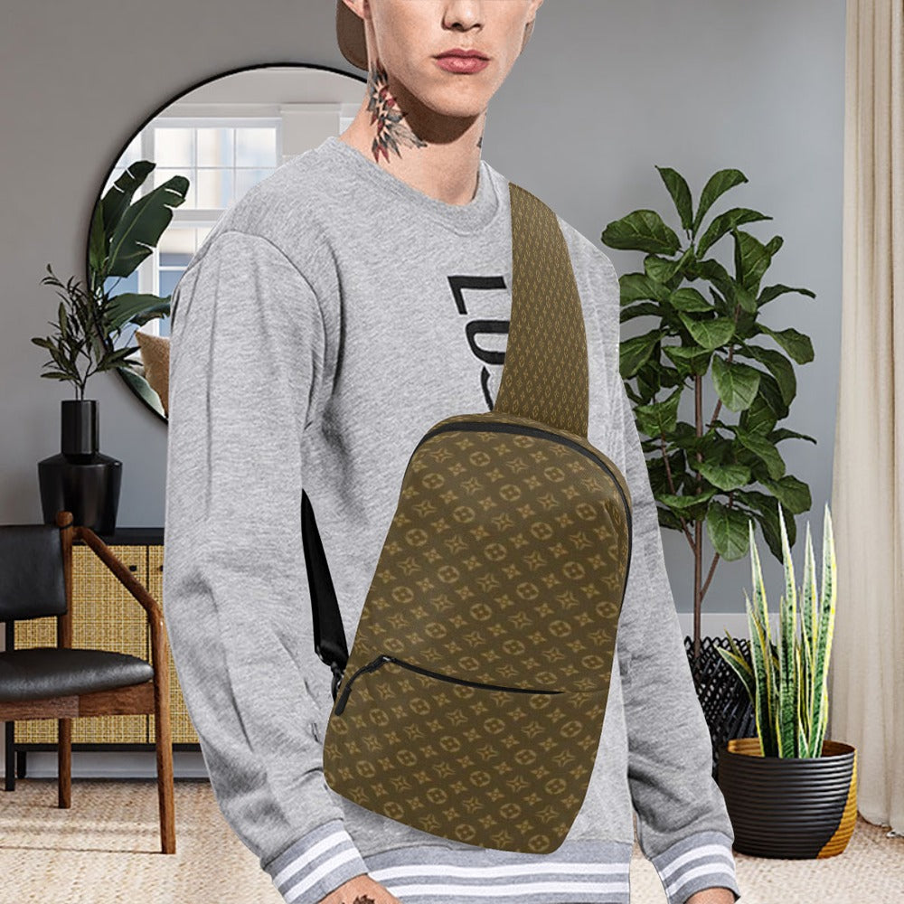 KSC's Exclusive Designs Men's Chest Bag - 9 Options