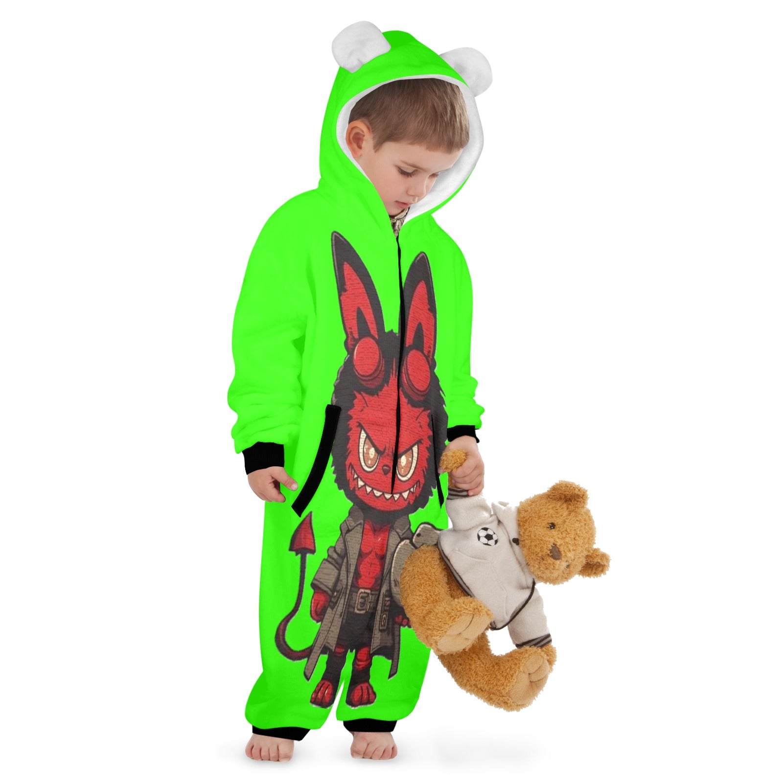 KSC's Halloween Exclusive Little Kids Unisex Onesie LabubuHellboy