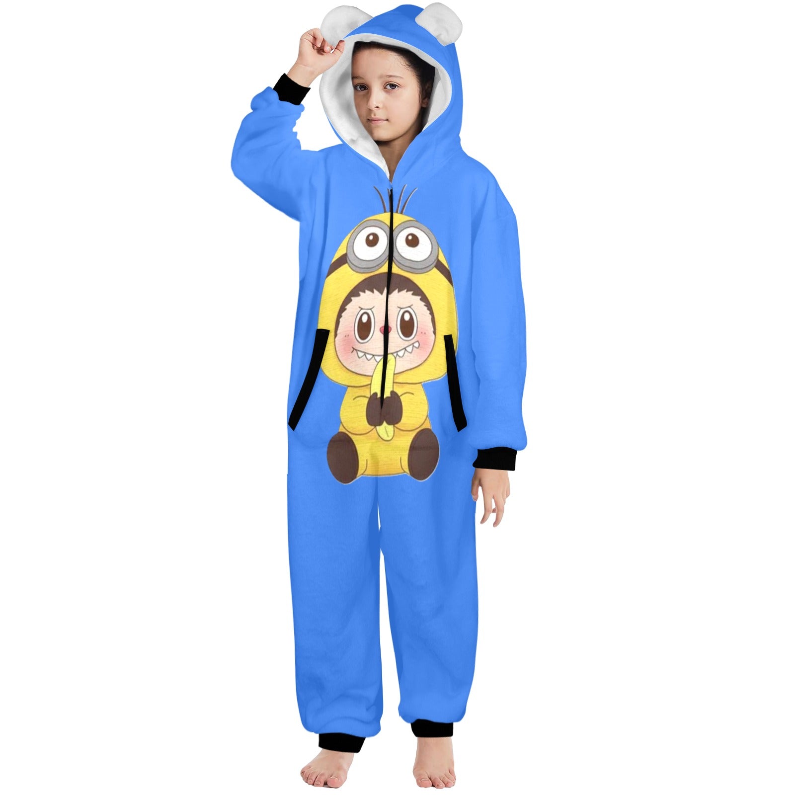 KSC's Exclusive Big Kids Onesie Labubu (8 to 15 Years) Blue Minion Labubu