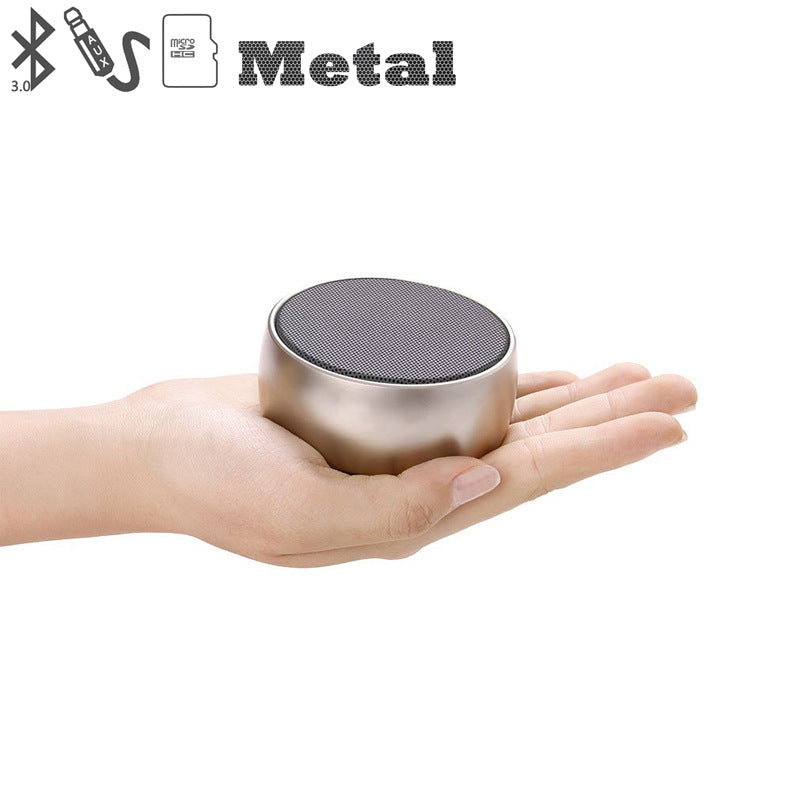 BLUETOOTH SPEAKER -BS01 Chess Bluetooth Speaker Outdoor Portable Mini Subwoofer Small Steel Cannon Card Wireless Metal Small Audio