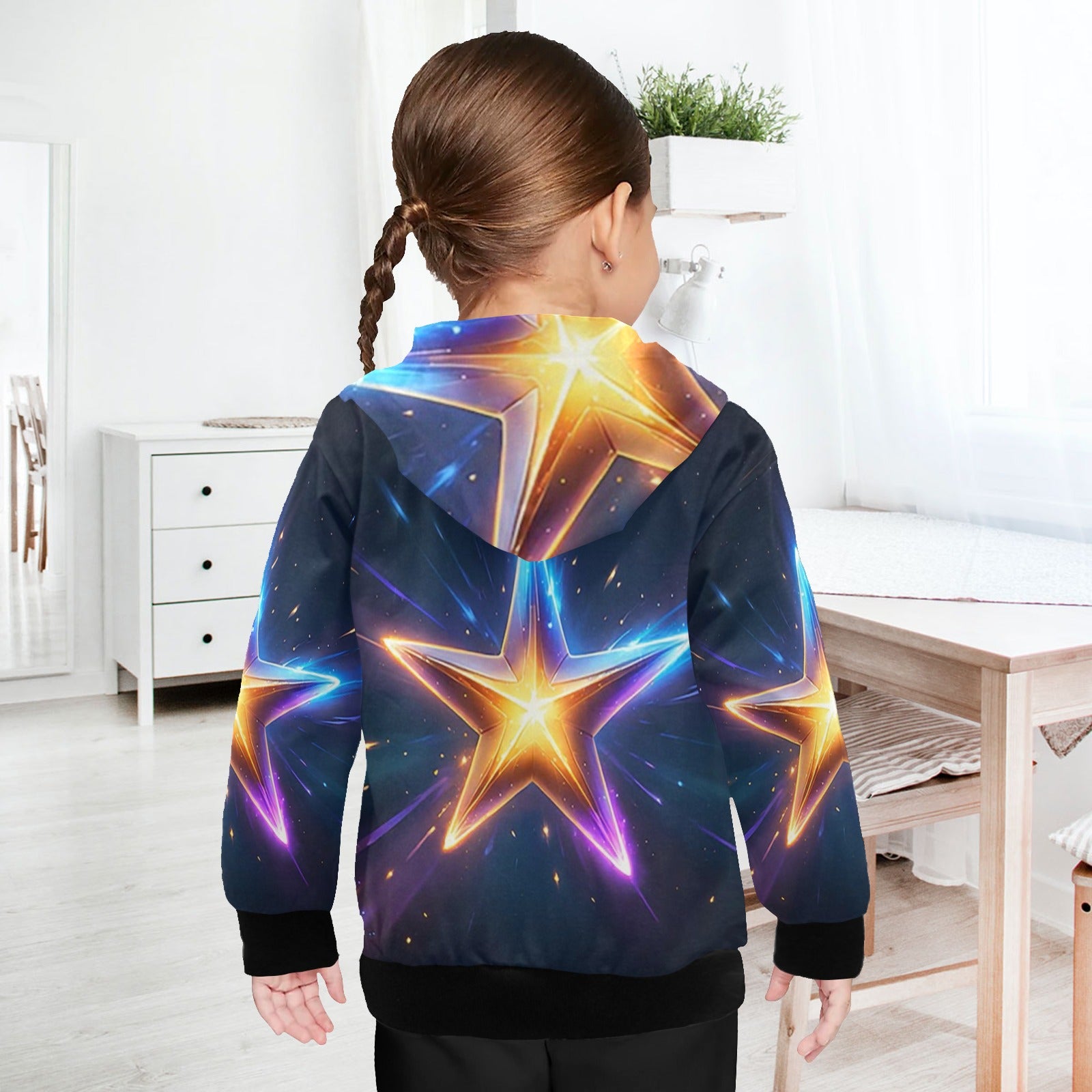 KSC's Exclusive Designs Little Girls' Long Sleeve Hoodie - Little Girls' Long Sleeve Hoodie