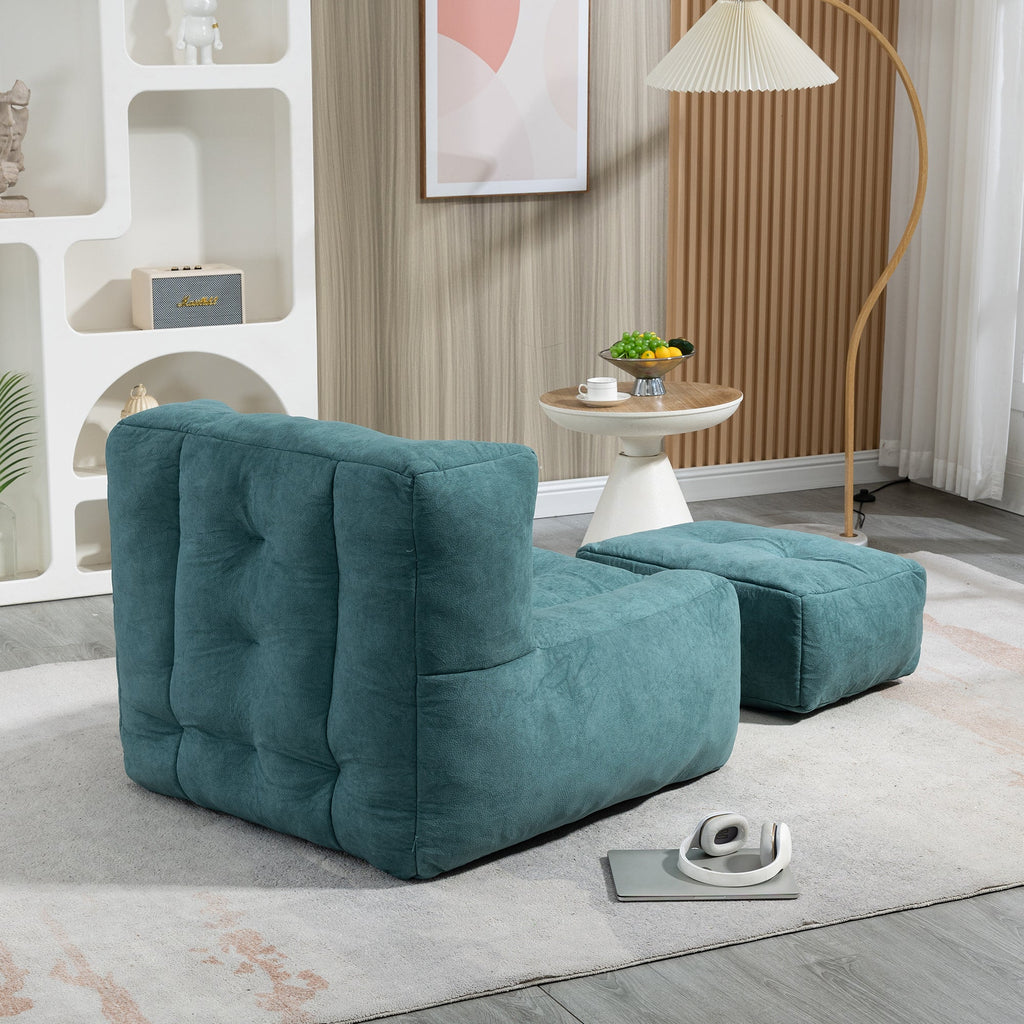 Fluffy bean bag chair, comfortable bean bag for adults and children,