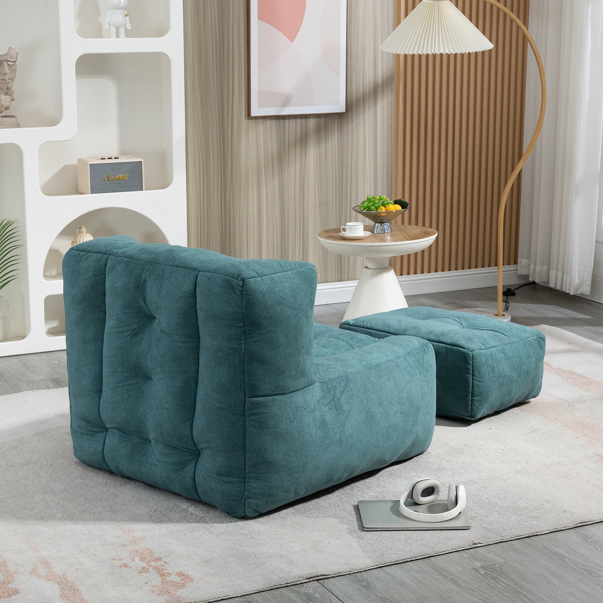 Fluffy bean bag chair, comfortable bean bag for adults and children,
