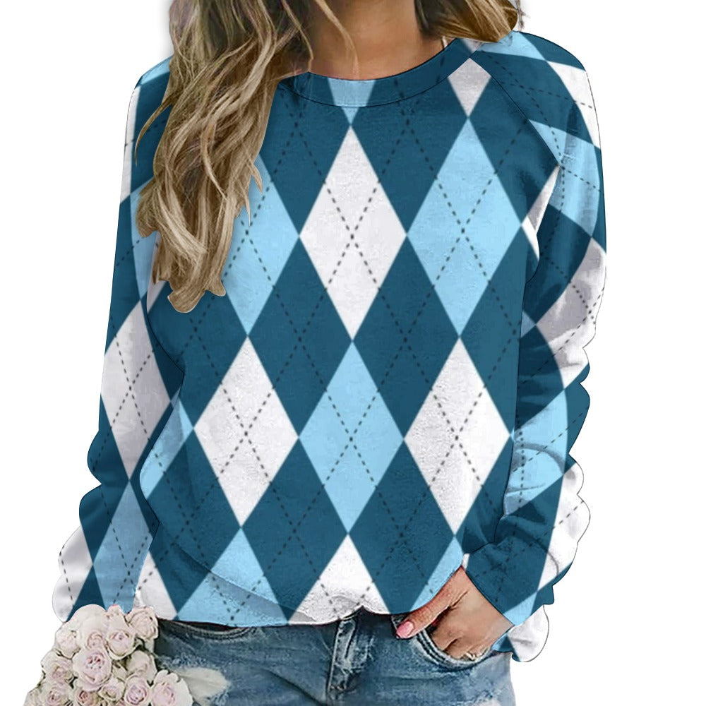 KSC's Exclusive Women's Sweater Collection (10) Designs/Styles - Raglan round neck sweater