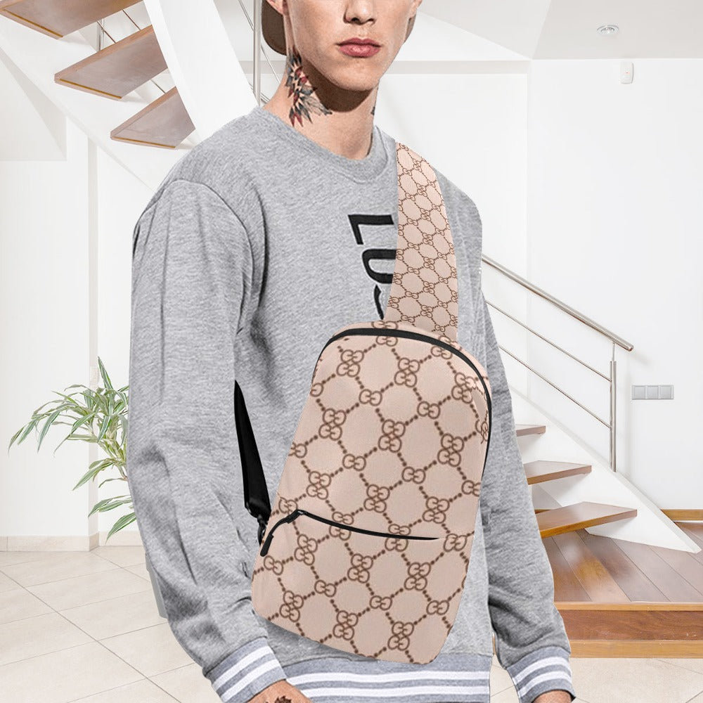 KSC's Exclusive Designs Men's Chest Bag - 9 Options