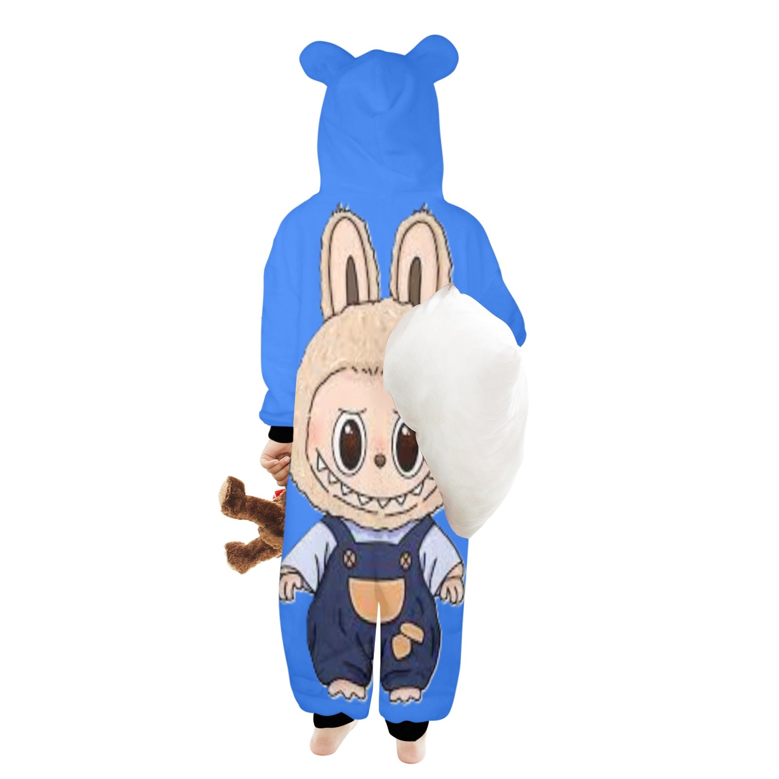 KSC's Exclusive Labubu Little Kid Onesie (2 to 7 years old) Overalls Labubu