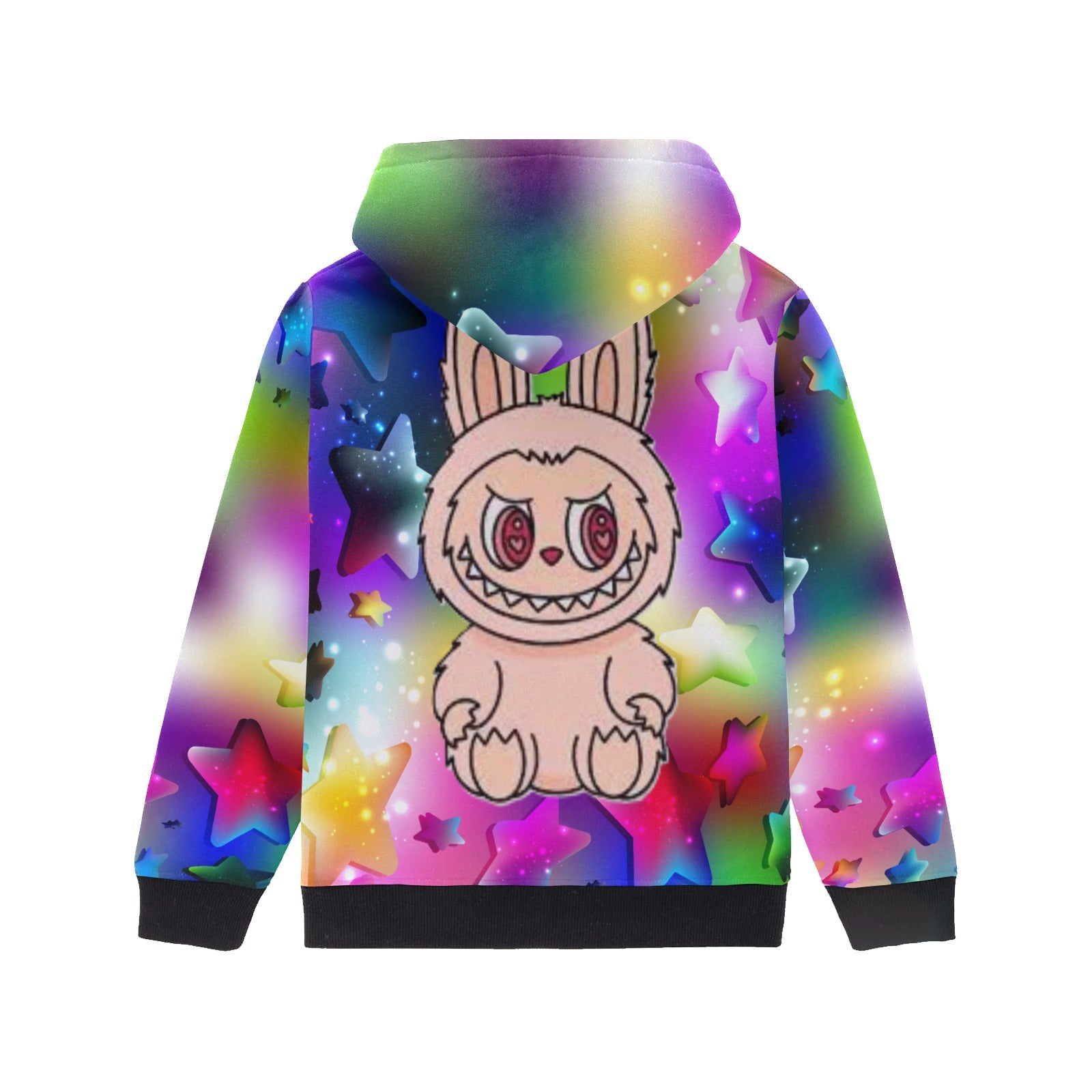 KSC's Little Girls' Labubu Designs Long Sleeve Hoodies