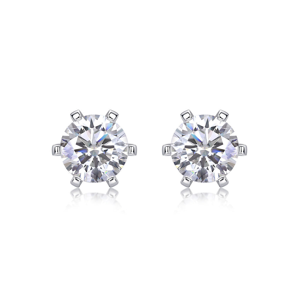 Light Luxury Moshan Diamond Earrings