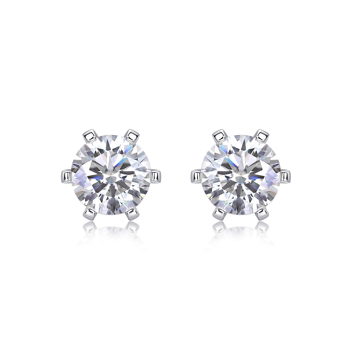 Light Luxury Moshan Diamond Earrings