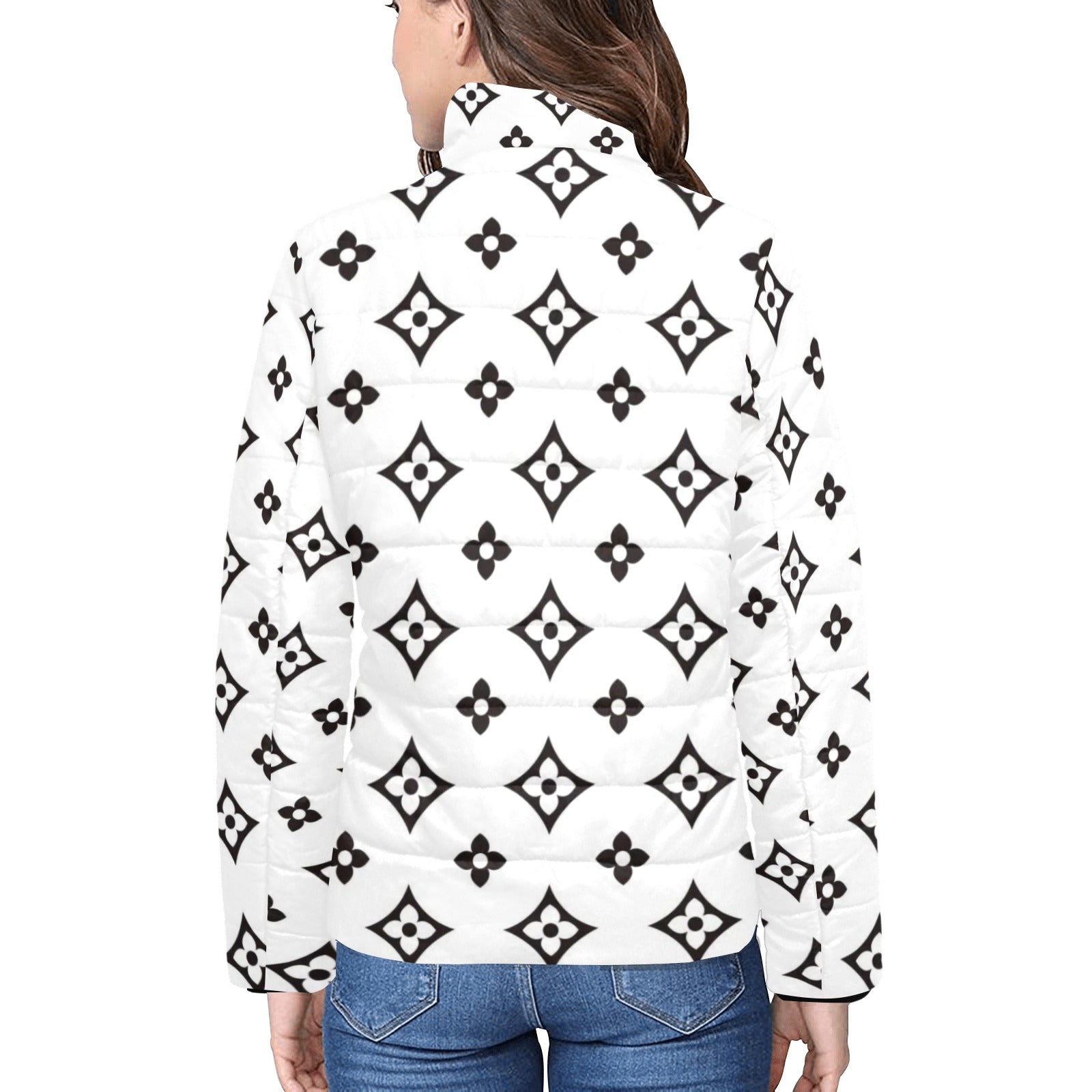 KSC's Exclusive  Women's Stand Collar Padded Jackets (10) Designs/Styles - Women's stand collar padded jacket(H41)
