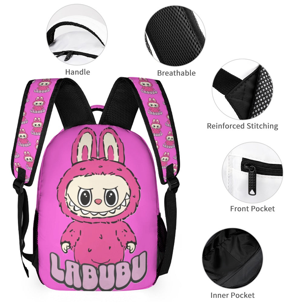 10 Options - Labubu Backpack Bundle Three piece set combination - Back to School Bundles - 10 different options to choose from!