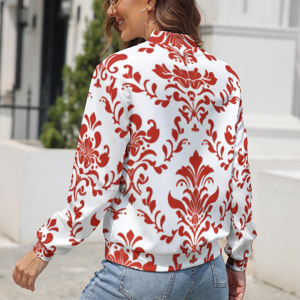 Women's Long Sleeve Zipper Jacket (10 Options) - KSC's Limited Edition Designer Collections