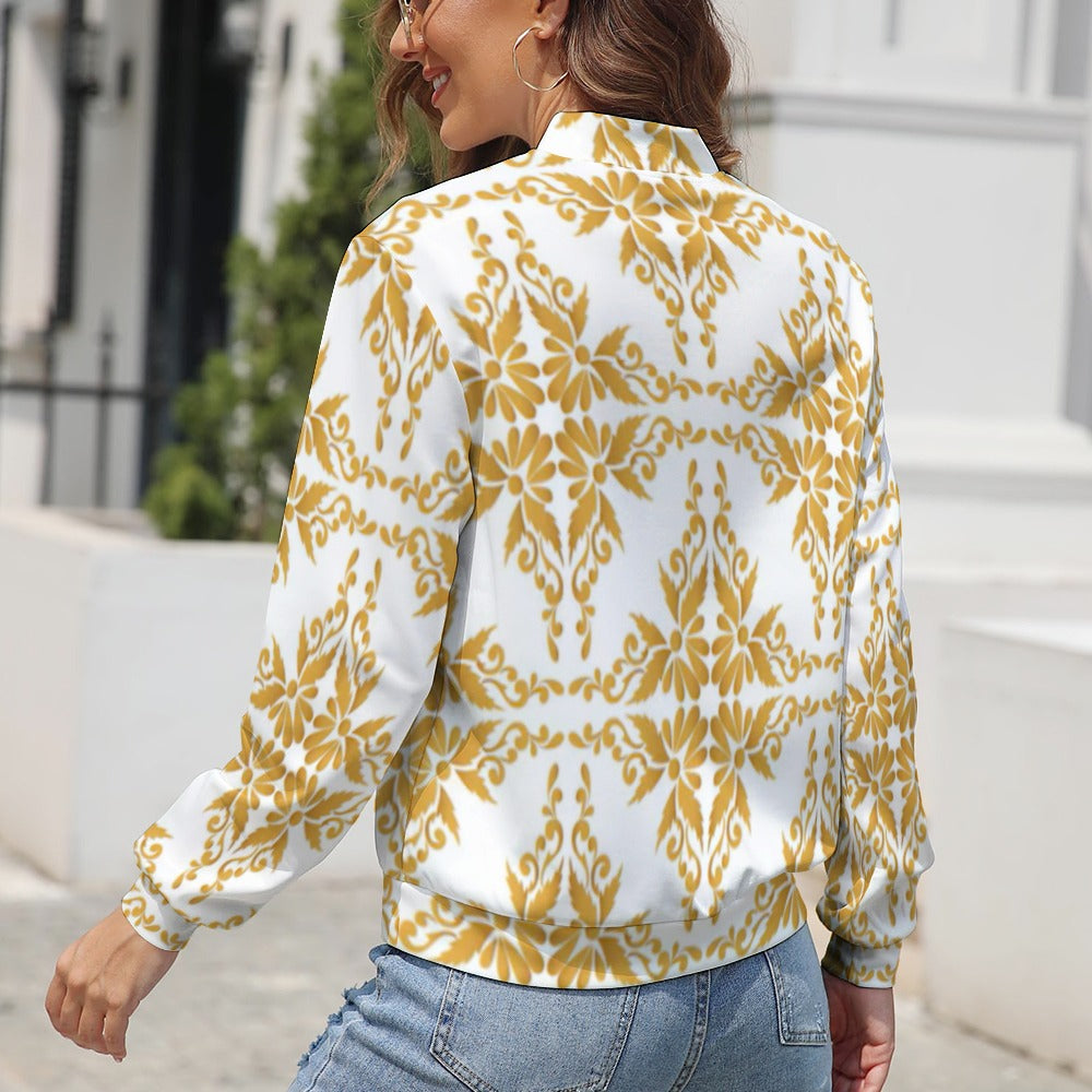 Women's Long Sleeve Zipper Jacket (10 Options) - KSC's Limited Edition Designer Collections