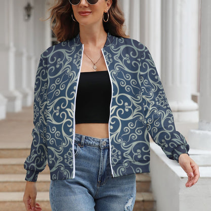 Women's Long Sleeve Zipper Jacket (10 Options) - KSC's Limited Edition Collections Designer Style