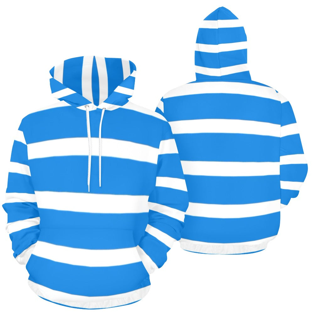 KSC's Exclusive Women's Stripe Design Hoodies Collection (10 Styles) Hoodie (Model H13)