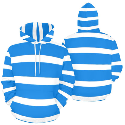 KSC's Exclusive Women's Stripe Design Hoodies Collection (10 Styles) Hoodie (Model H13)