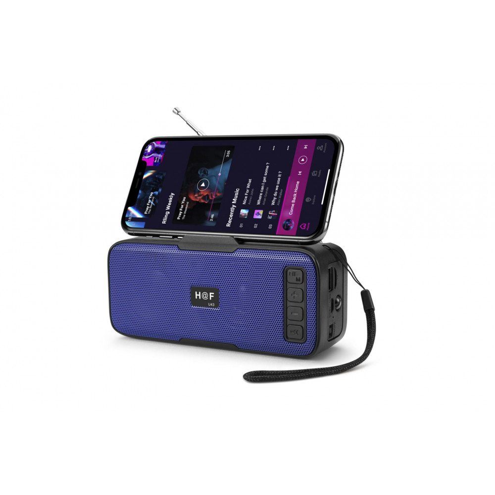 SOLAR BLUETOOTH SPEAKER -Solar Charge Energy Outdoor Flash Light Portable Bluetooth Speaker HFU43 for Phone, Device, Music, USB