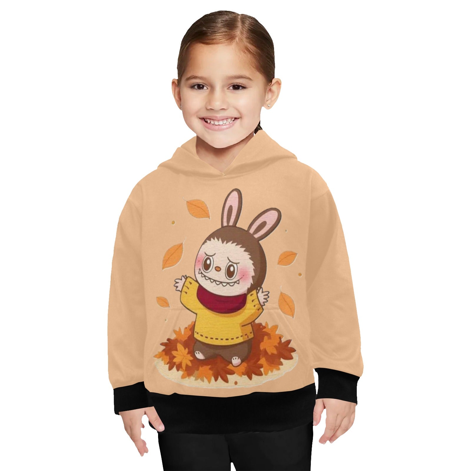 KSC's Little Girls' Fall Labubu Long Sleeve Hoodies - CUTE & COMFY - PERFECT FOR FALL & WINTER!