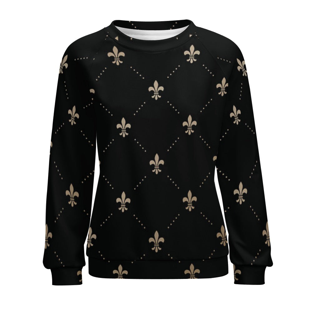 Raglan round neck KSC's Exclusive Women's Sweater Collection (10) Designs/Styles - Raglan round neck sweater
