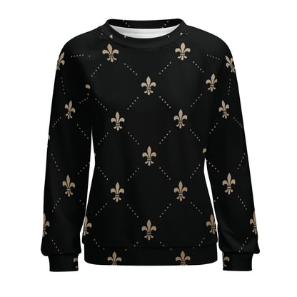 Raglan round neck KSC's Exclusive Women's Sweater Collection (10) Designs/Styles - Raglan round neck sweater