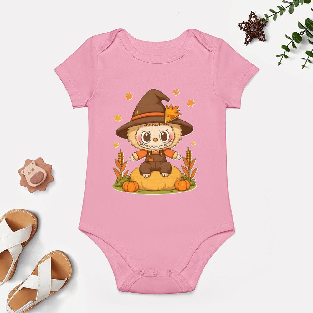 KSC's BABY LABUBU BODYSUIT -Short -Sleeve Baby's Bodysuit