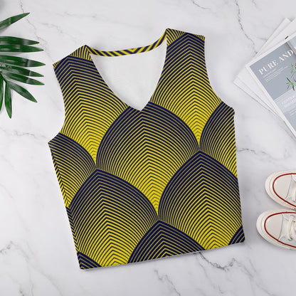 KSC's Custom Vest Designs Women's Long Sleeve Button Knit Vest