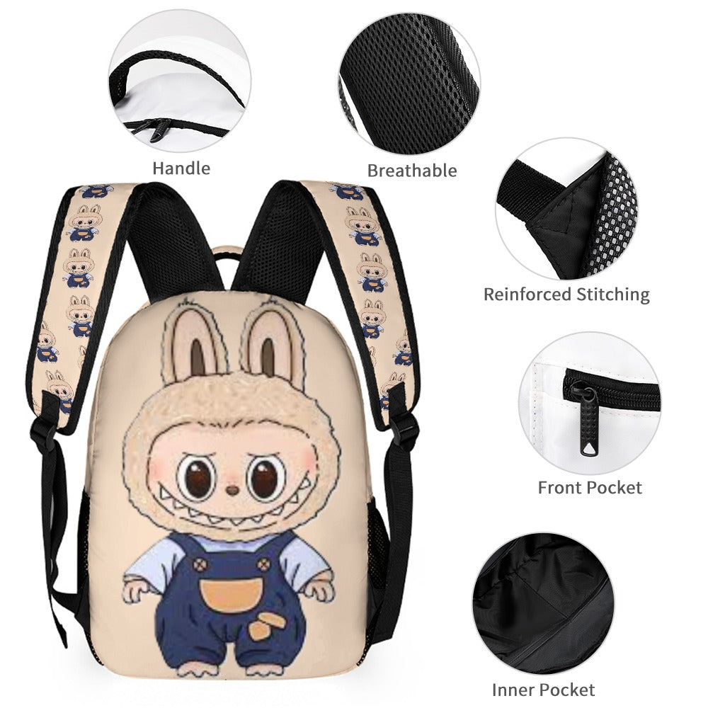 10 Options - Labubu Backpack Bundle Three piece set combination - Back to School Bundles - 10 different options to choose from!