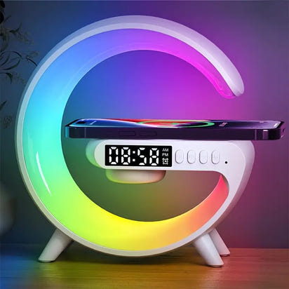 CHRISTMAS GIFT ALERT! Smart LED Bluetooth Speaker Alarm Clock - 5-in-1 Multifunctional Device