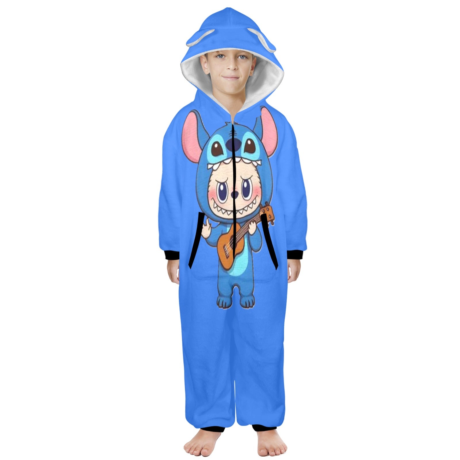 KSC's Exclusive Big Kids Onesie Labubu (8 to 15 Years) Blue Stitch