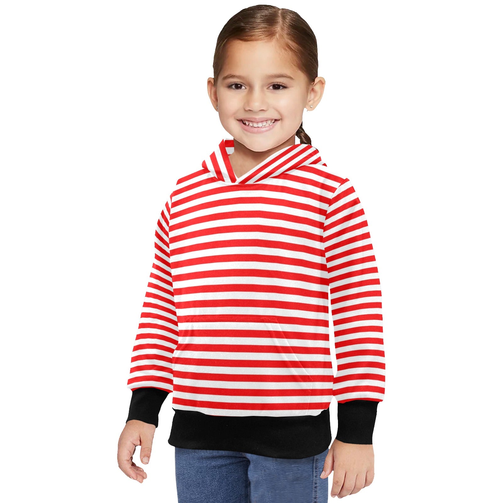 KSC's Designs Little Girls' Long Sleeve Hoodies