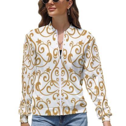 Women's Long Sleeve Zipper Jacket (10 Options) KSC's Limited Edition Designer Collections