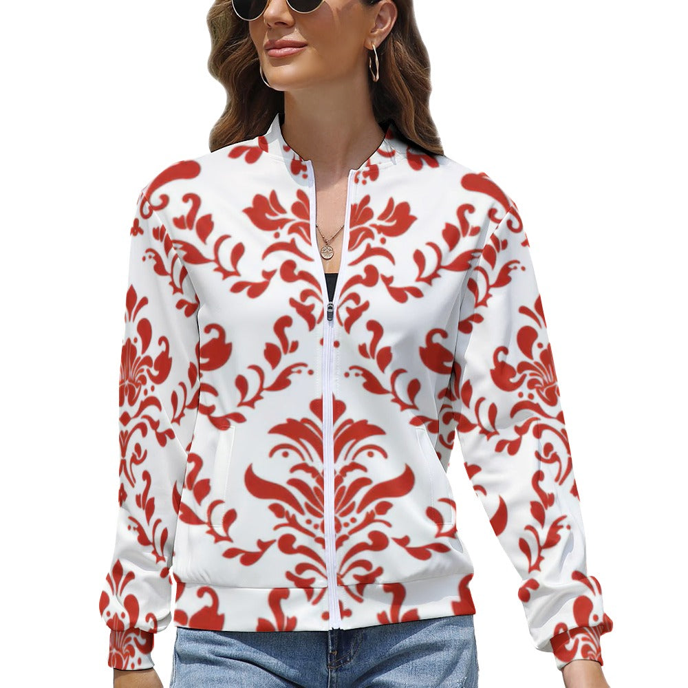 Women's Long Sleeve Zipper Jacket (10 Options) - KSC's Limited Edition Designer Collections